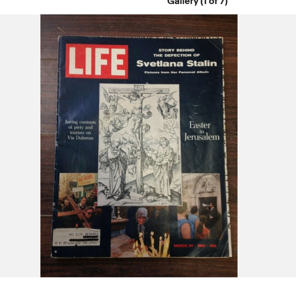 Life Magazine March 24 1967 Easter In Jerusalem India's Post Election Fury